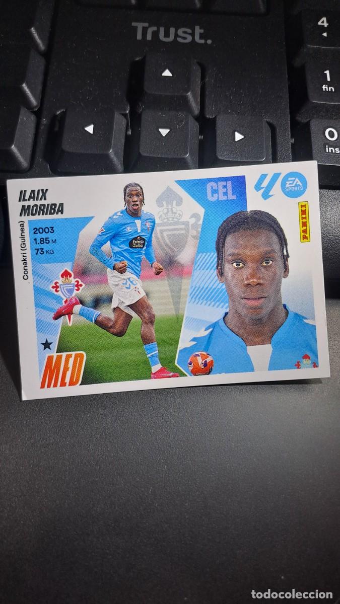 Coleccionismo cromos antiguos: CROMO ILAIX MORIBA 12 CELTA DE VIGO LIGA 2025 2026 25 26 ESTE PANINI NUNCA PEGADO