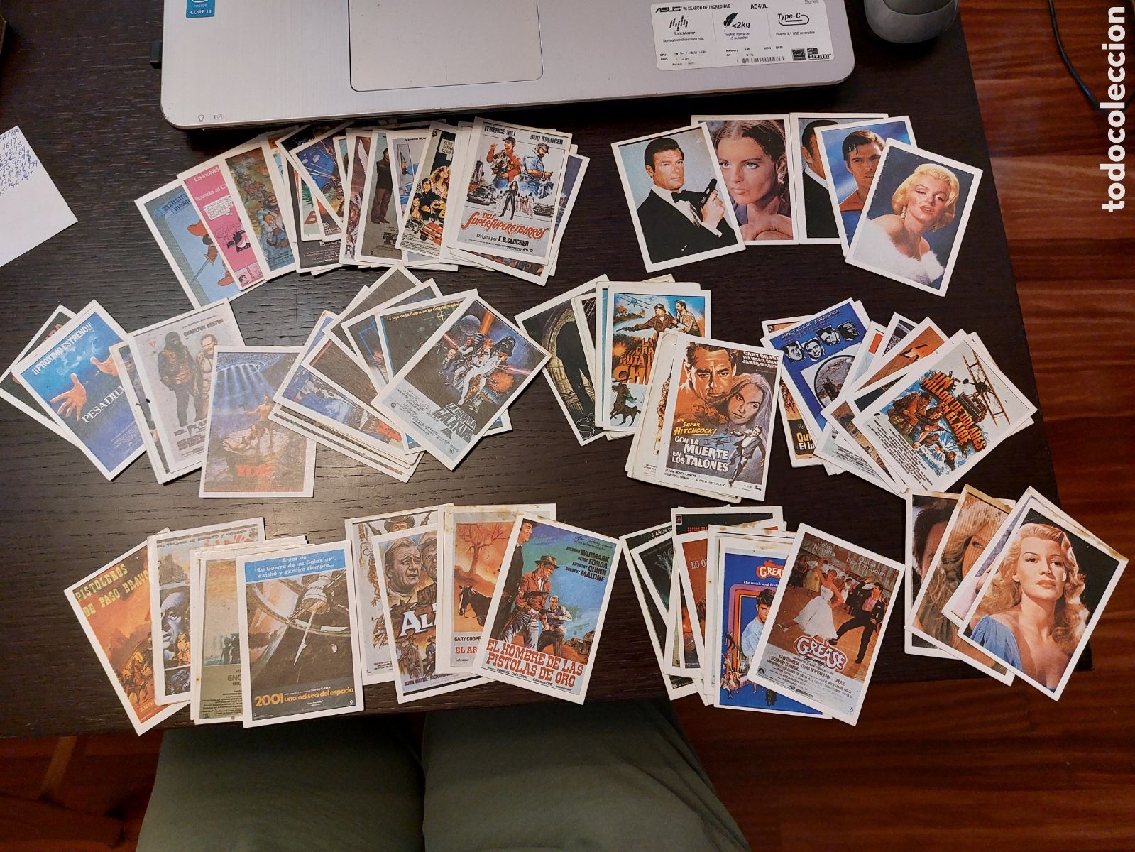 Coleccionismo cromos antiguos: Lote 94 cromos Video Guay Editorial Dalsa