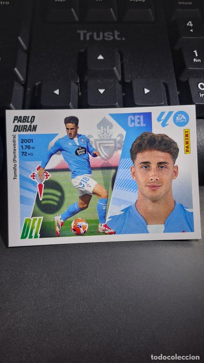 Coleccionismo cromos antiguos: CROMO PABLO DURAN 17 CELTA DE VIGO LIGA 2025 2026 25 26 ESTE PANINI NUNCA PEGADO