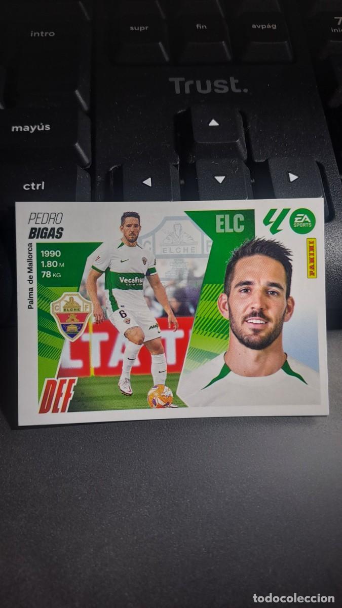Coleccionismo cromos antiguos: CROMO BIGAS 9 ELCHE LIGA 2025 2026 25 26 ESTE PANINI NUNCA PEGADO