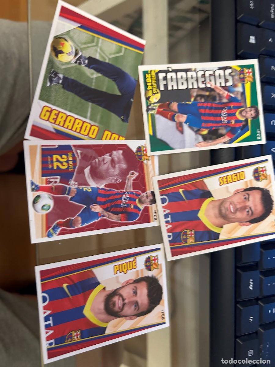 Coleccionismo cromos antiguos: BARCELONA 2013-2014 CROMOS N&ordm; 32-54-63-99 Y 193 SE PUEDEN VENDER SUELTOS NUEVOS