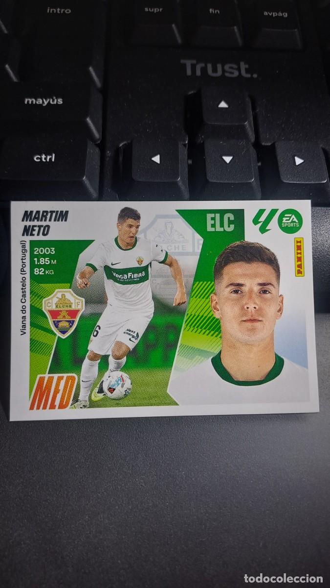 Coleccionismo cromos antiguos: CROMO MARTIM NETO 13 ELCHE LIGA 2025 2026 25 26 ESTE PANINI NUNCA PEGADO
