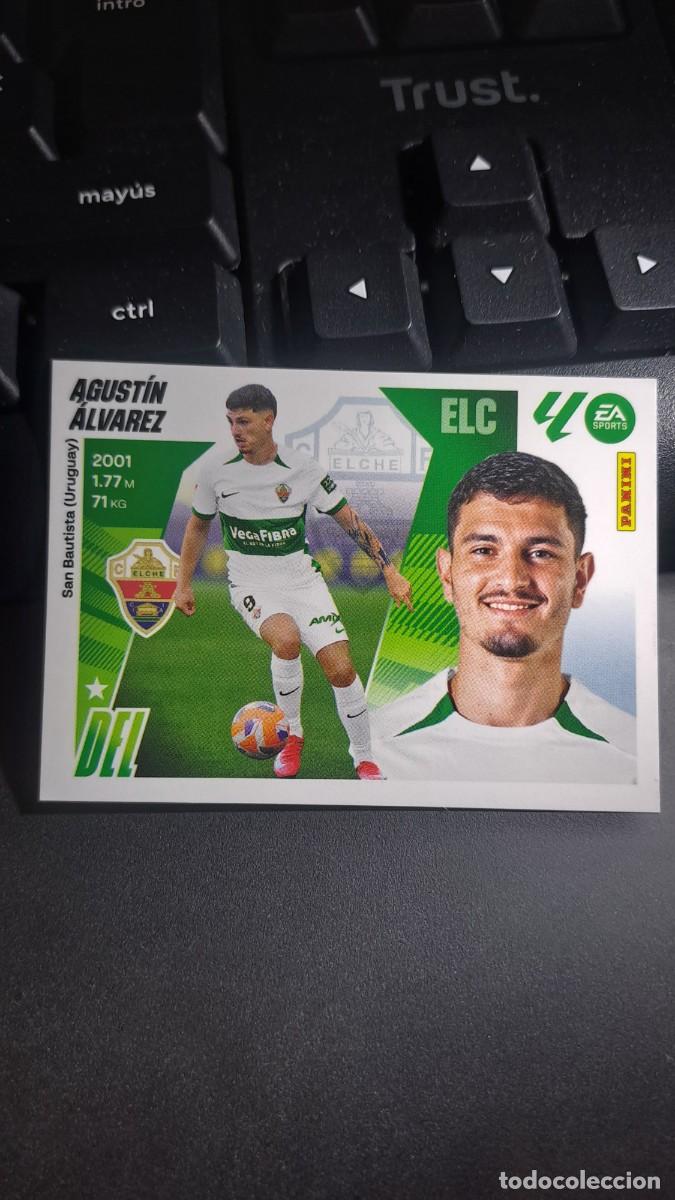 Coleccionismo cromos antiguos: CROMO AGUSTIN ALVAREZ 17 ELCHE LIGA 2025 2026 25 26 ESTE PANINI NUNCA PEGADO