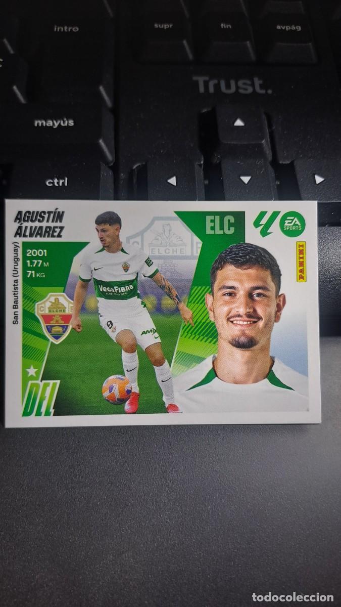 Coleccionismo cromos antiguos: CROMO AGUSTIN ALVAREZ 17 ELCHE LIGA 2025 2026 25 26 ESTE PANINI NUNCA PEGADO