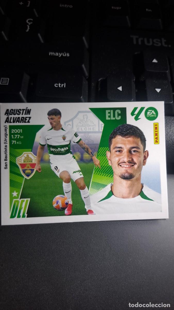 Coleccionismo cromos antiguos: CROMO AGUSTIN ALVAREZ 17 ELCHE LIGA 2025 2026 25 26 ESTE PANINI NUNCA PEGADO