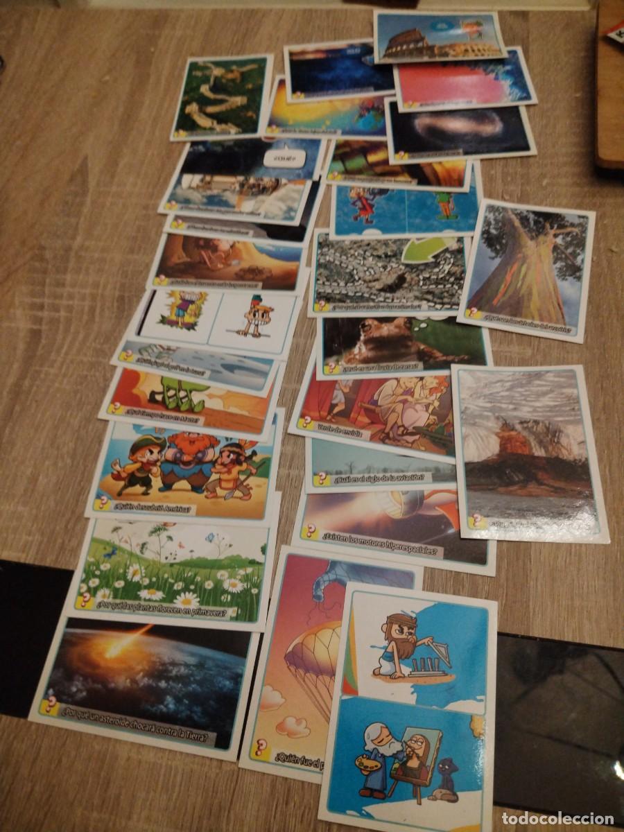 Coleccionismo cromos antiguos: el gran &aacute;lbum de por qu&eacute; y c&oacute;mo 2015 mundo-Lote de 27 cromos diferentes nuevos