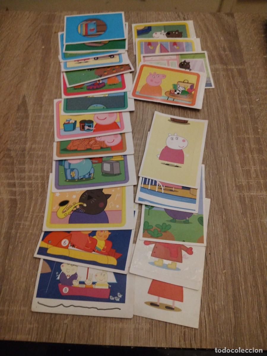 Coleccionismo cromos antiguos: Peppa - lote de veintidos cromos diferentes de esta colecci&oacute;n de Panini del a&ntilde;o 2003
