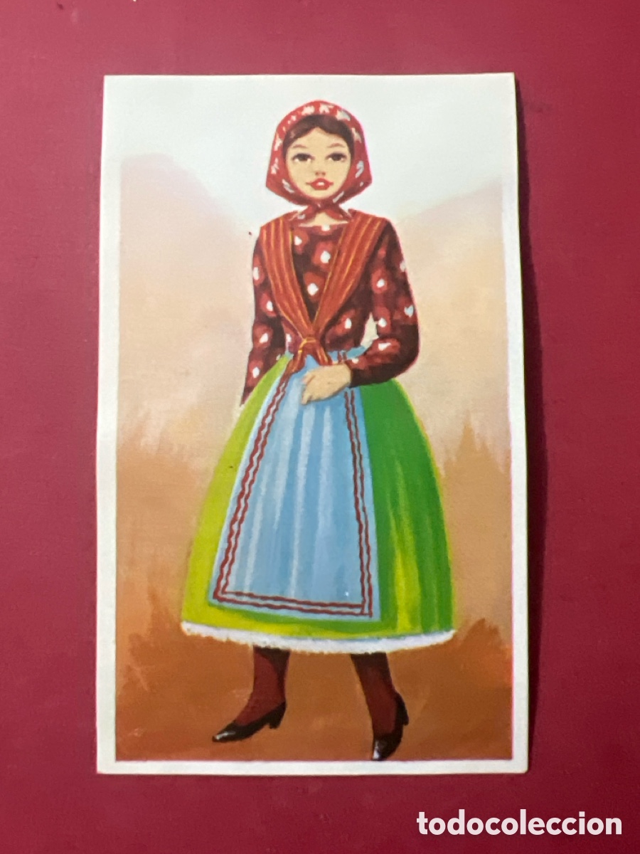 Coleccionismo cromos antiguos: A1748. TRAJES TIPICOS DE MAGA - 133 B&Eacute;LGICA