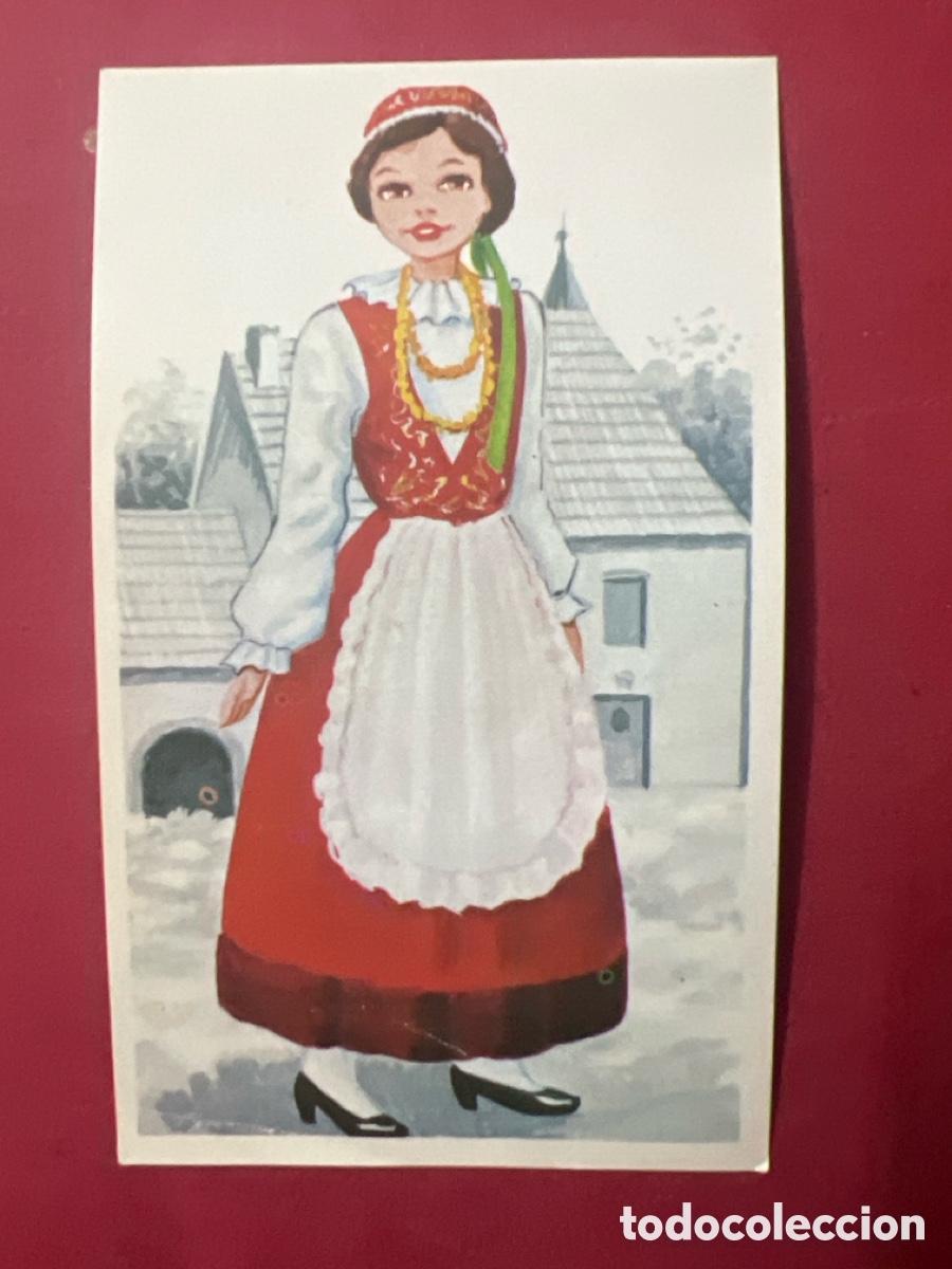 Coleccionismo cromos antiguos: A1749. TRAJES TIPICOS DE MAGA - 188 POLONIA