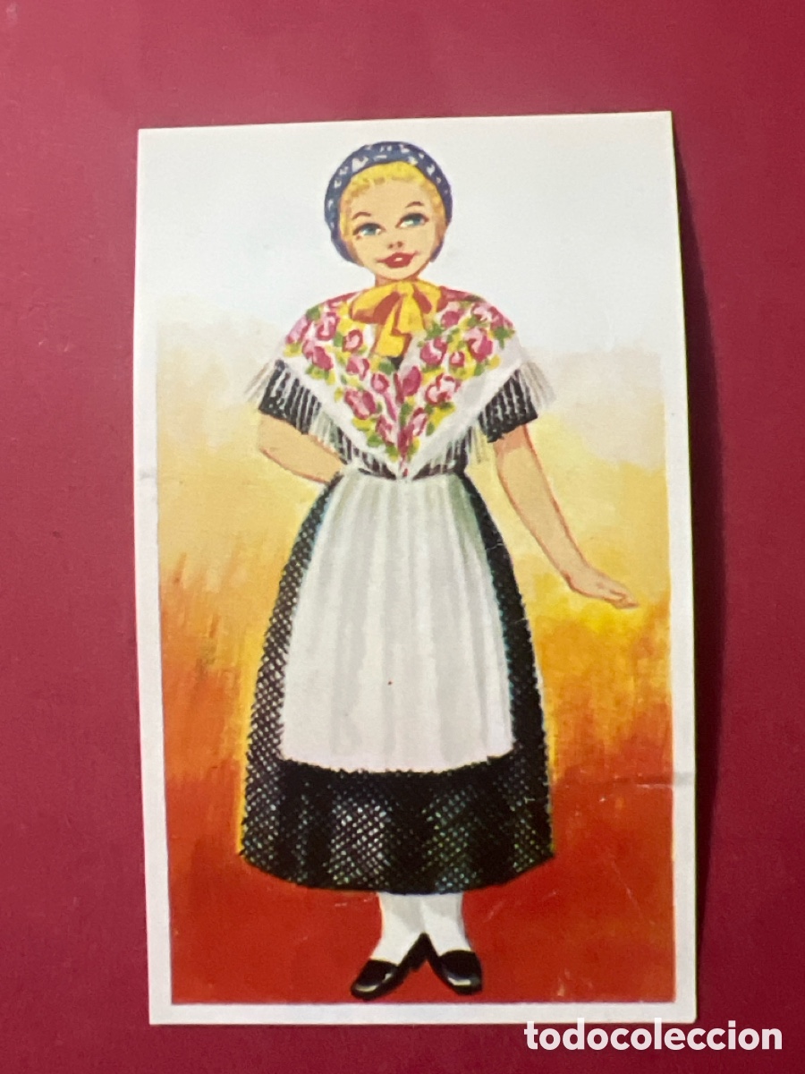 Coleccionismo cromos antiguos: A1755. TRAJES TIPICOS DE MAGA - 176 ISLANDIA