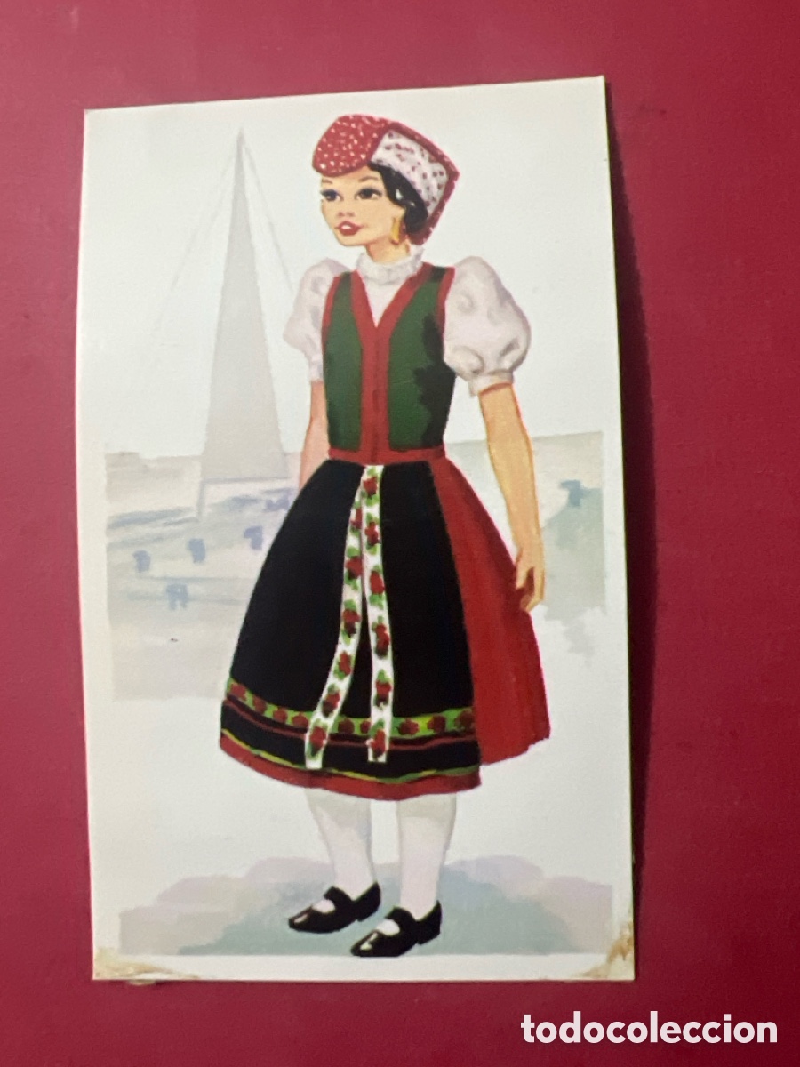 Coleccionismo cromos antiguos: A1757. TRAJES TIPICOS DE MAGA - 173 HUNGRIA