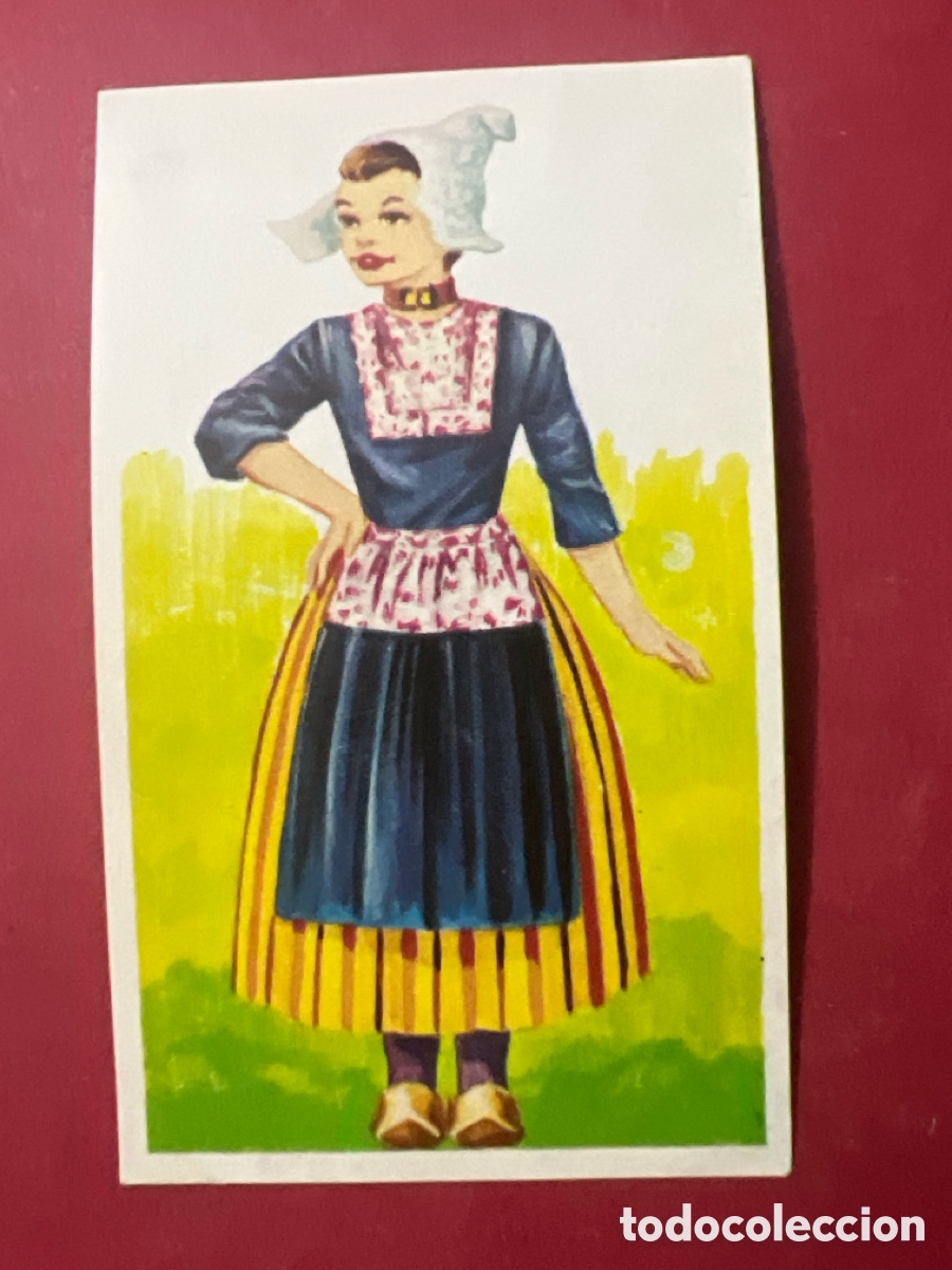 Coleccionismo cromos antiguos: A1759. TRAJES TIPICOS DE MAGA - 169 HOLANDA