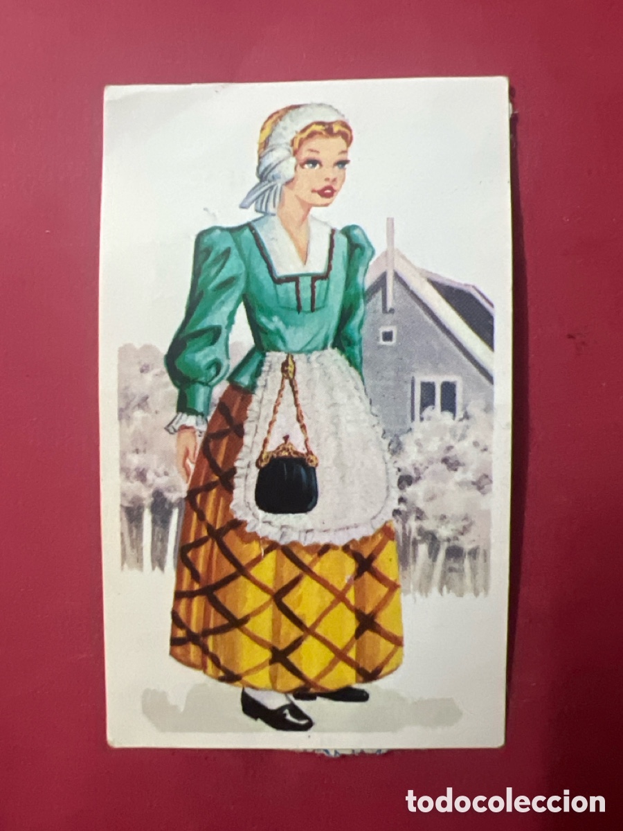 Coleccionismo cromos antiguos: A1760. TRAJES TIPICOS DE MAGA - 168 HOLANDA