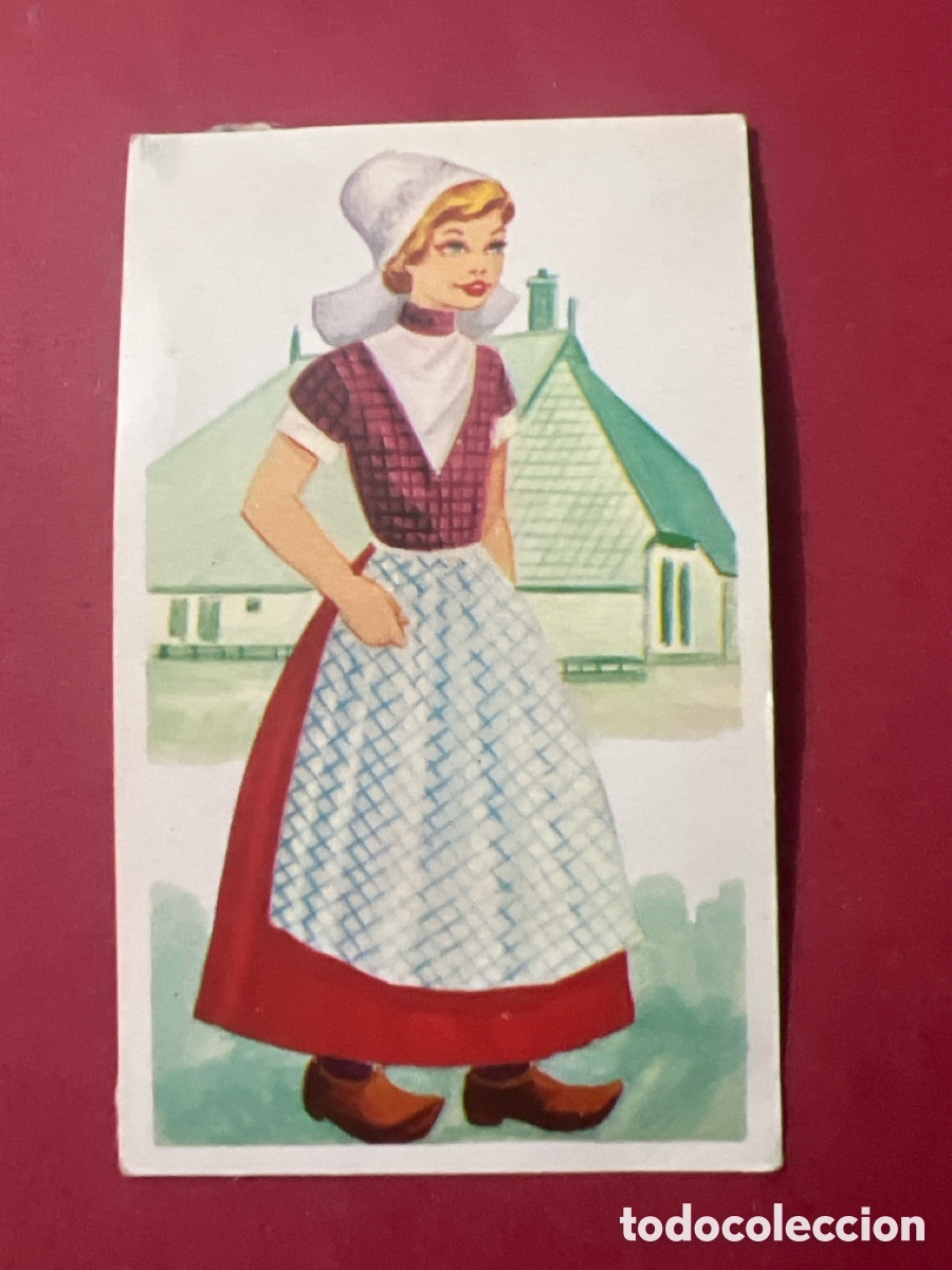 Coleccionismo cromos antiguos: A1761. TRAJES TIPICOS DE MAGA - 166 HOLANDA