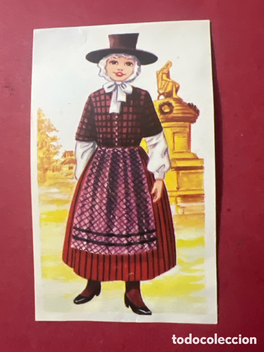 Coleccionismo cromos antiguos: A1766. TRAJES TIPICOS DE MAGA - 159 GRAN BRETA&Ntilde;A