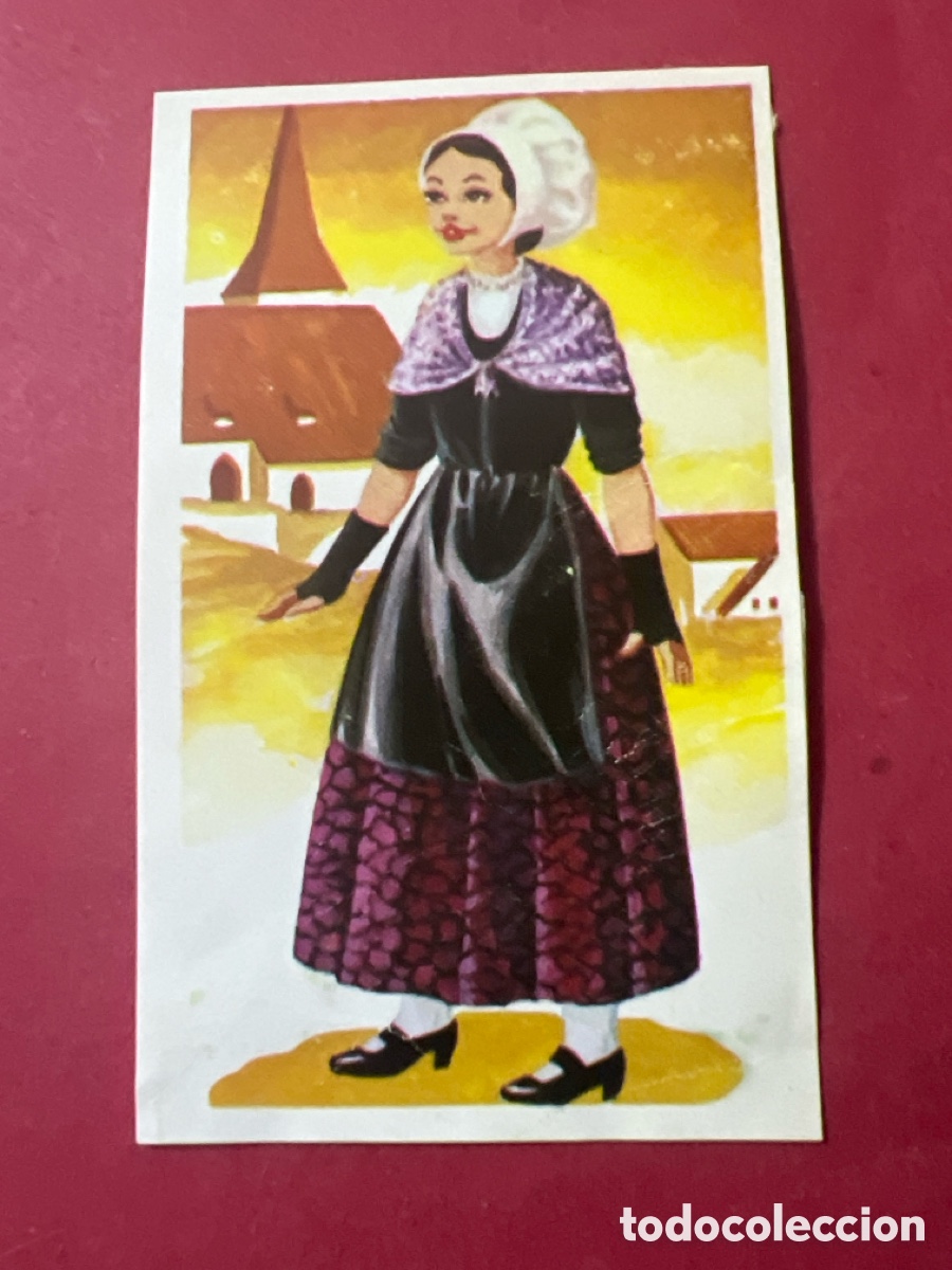 Coleccionismo cromos antiguos: A1767. TRAJES TIPICOS DE MAGA - 157 FRANCIA
