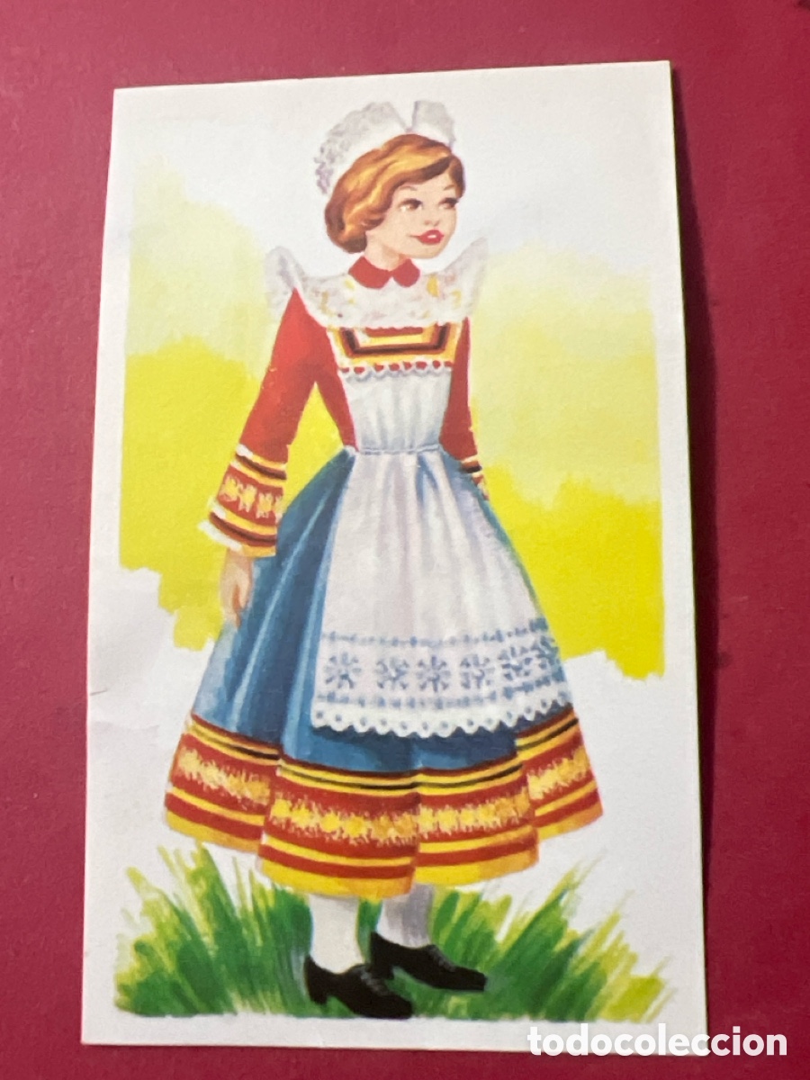 Coleccionismo cromos antiguos: A1768. TRAJES TIPICOS DE MAGA - 154 FRANCIA