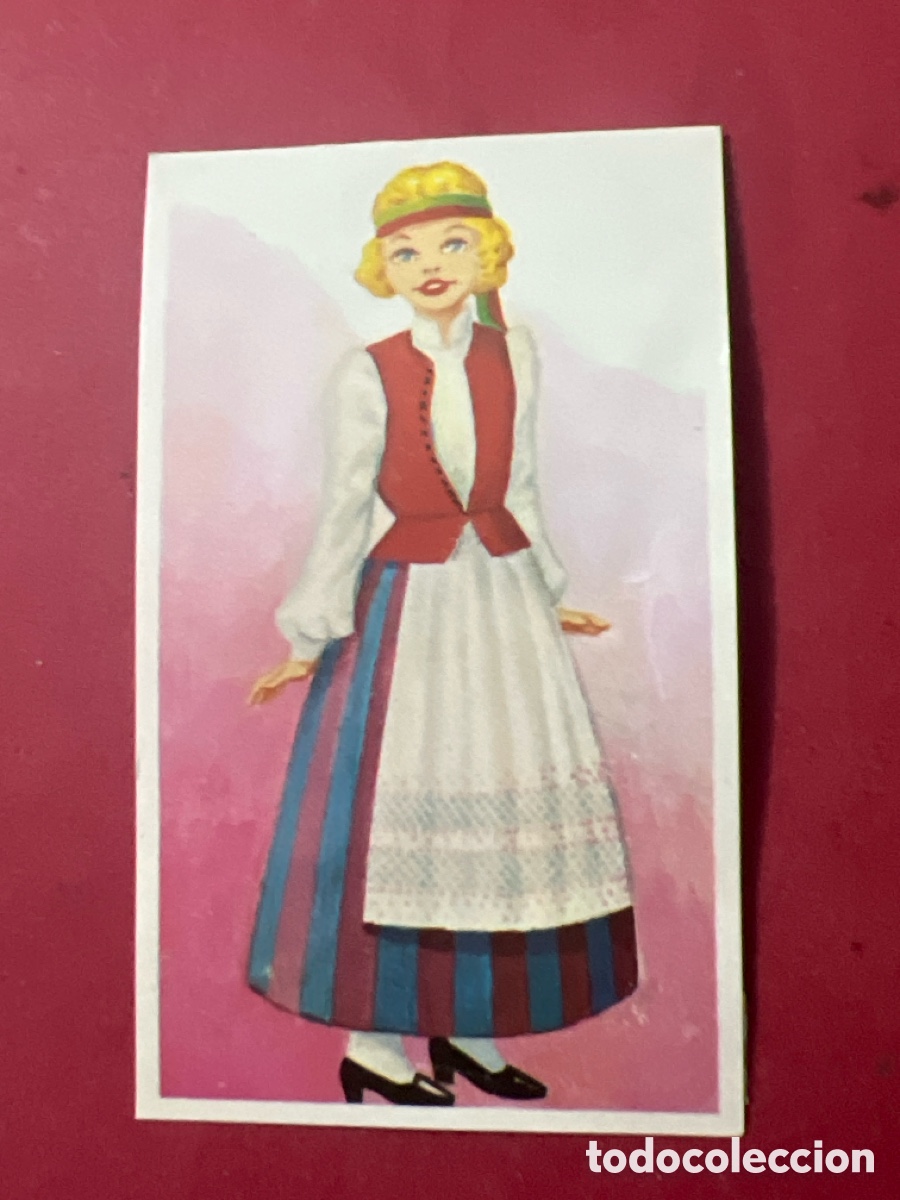 Coleccionismo cromos antiguos: A1773. TRAJES TIPICOS DE MAGA - 149 FINLANDIA