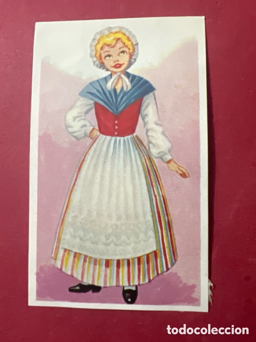 Coleccionismo cromos antiguos: A1775. TRAJES TIPICOS DE MAGA - 146 DINAMARCA