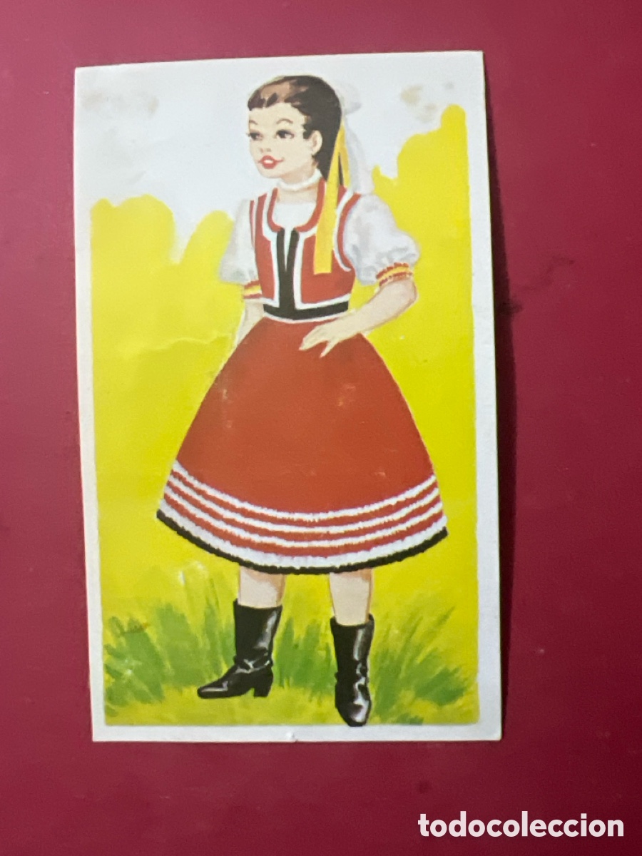 Coleccionismo cromos antiguos: A1776. TRAJES TIPICOS DE MAGA - 143 CHECOSLOVAQUIA