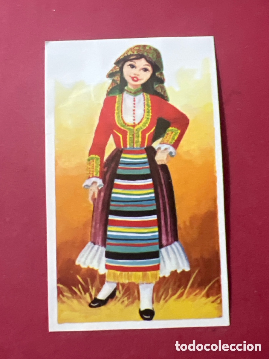 Coleccionismo cromos antiguos: A1777. TRAJES TIPICOS DE MAGA - 138 BULGARIA