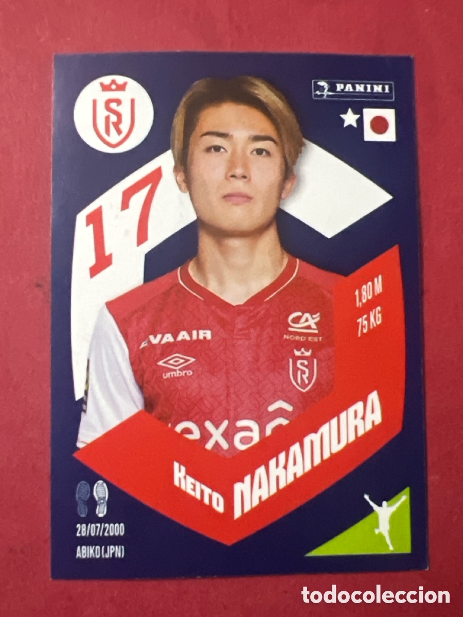 Coleccionismo cromos antiguos: A1805. CROMO - PANINI FOOT 2024-2025 - 373 KEITO NAKAMURA