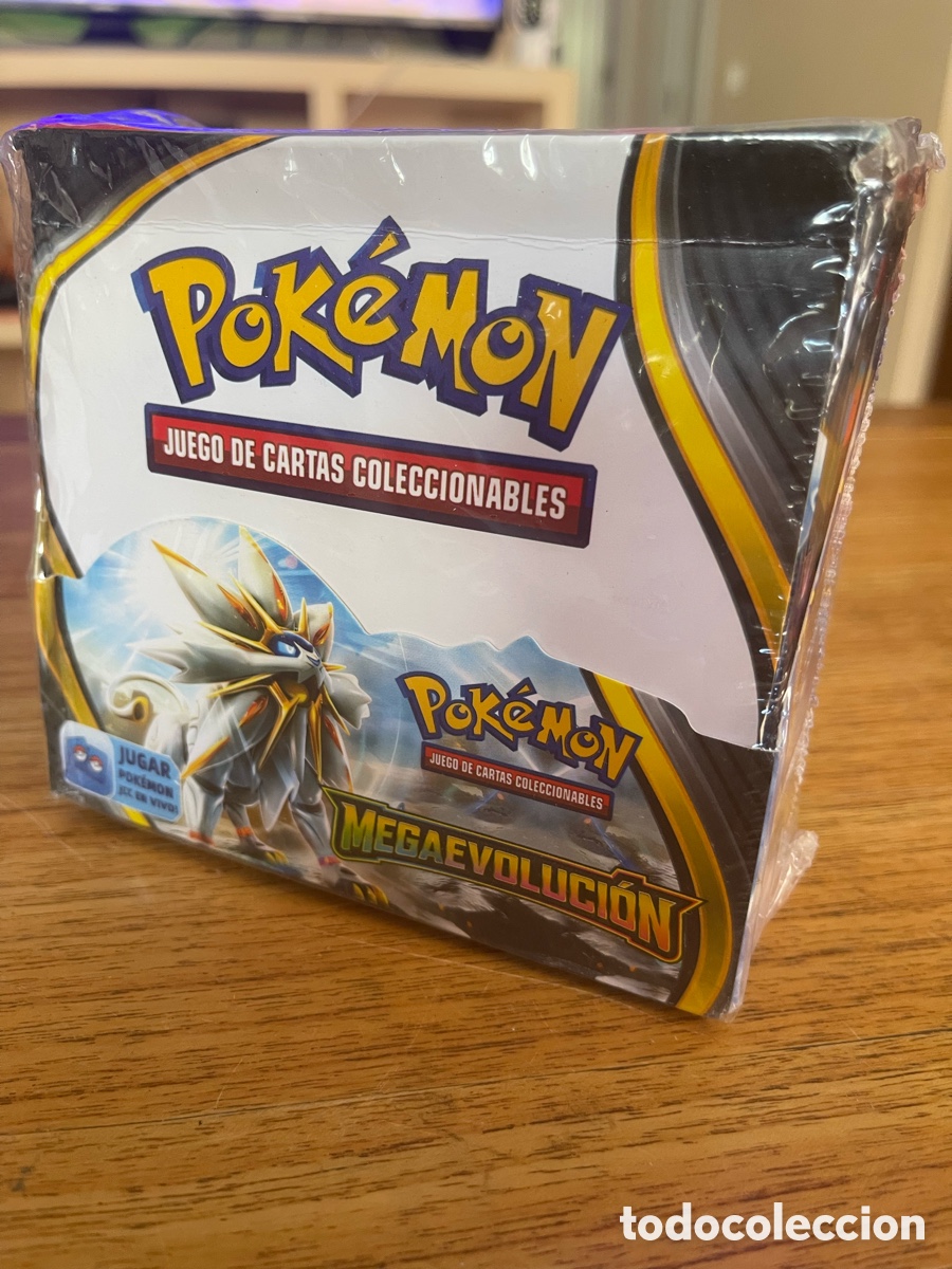 Collezionismo Figurine antiche: 'Gran caja 360 cartas 36 sobres Pokemon Megaevoluci&oacute;n Caja Cartas Coleccionables