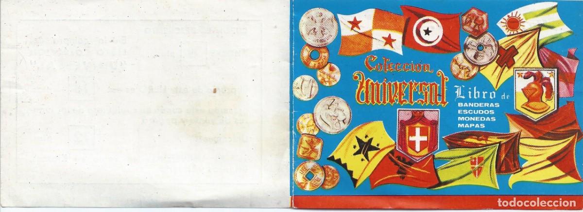 Coleccionismo cromos antiguos: Cup&oacute;n descuento - Colecci&oacute;n Universal - Banderas, Monedas, Escudos y Mapas &iexcl;Impecable!