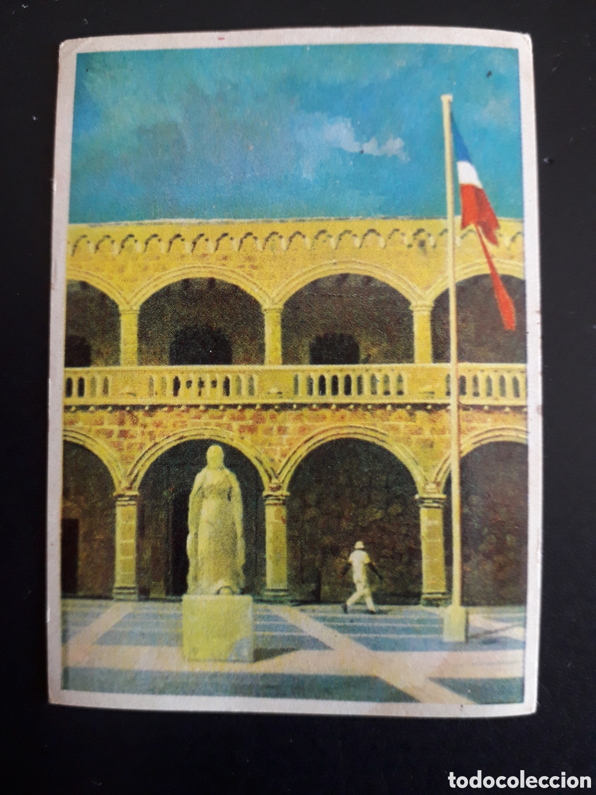 Coleccionismo cromos antiguos: CASA DE COL&Oacute;N, SANTO DOMINGO. LA VUELTA AL MUNDO CON BIMBO 1966 N&deg; 57 SIN PEGAR, PEDIDO M&Iacute;NIMO 3&euro;