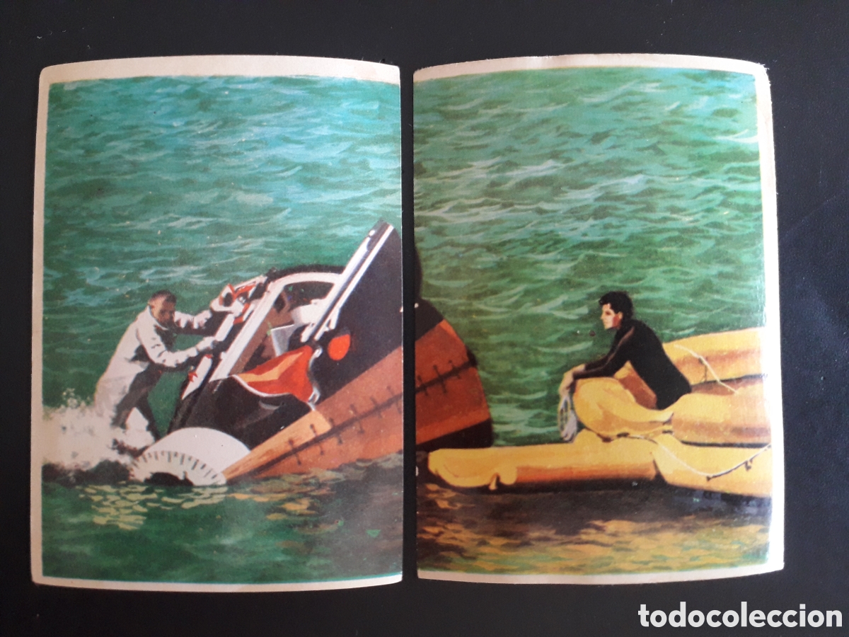 Coleccionismo cromos antiguos: C&Aacute;PSULA ESPACIAL, EL CARIBE. LA VUELTA AL MUNDO CON BIMBO 1966 N&deg; 59 Y 60 SIN PEGAR PEDIDO M&Iacute;NIMO 3&euro;