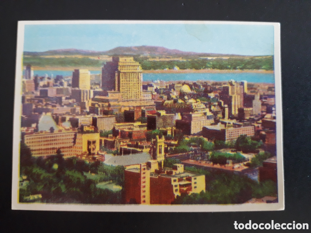 Coleccionismo cromos antiguos: MONTREAL, CANAD&Aacute;. LA VUELTA AL MUNDO CON BIMBO 1966 N&deg; 73 SIN PEGAR, PEDIDO M&Iacute;NIMO 3&euro;