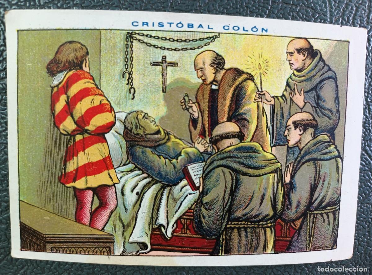 Coleccionismo cromos antiguos: CROMO CRIST&Oacute;BAL COL&Oacute;N N&ordm; 147.CHOCOLATES JUNCOSA - Foto 1