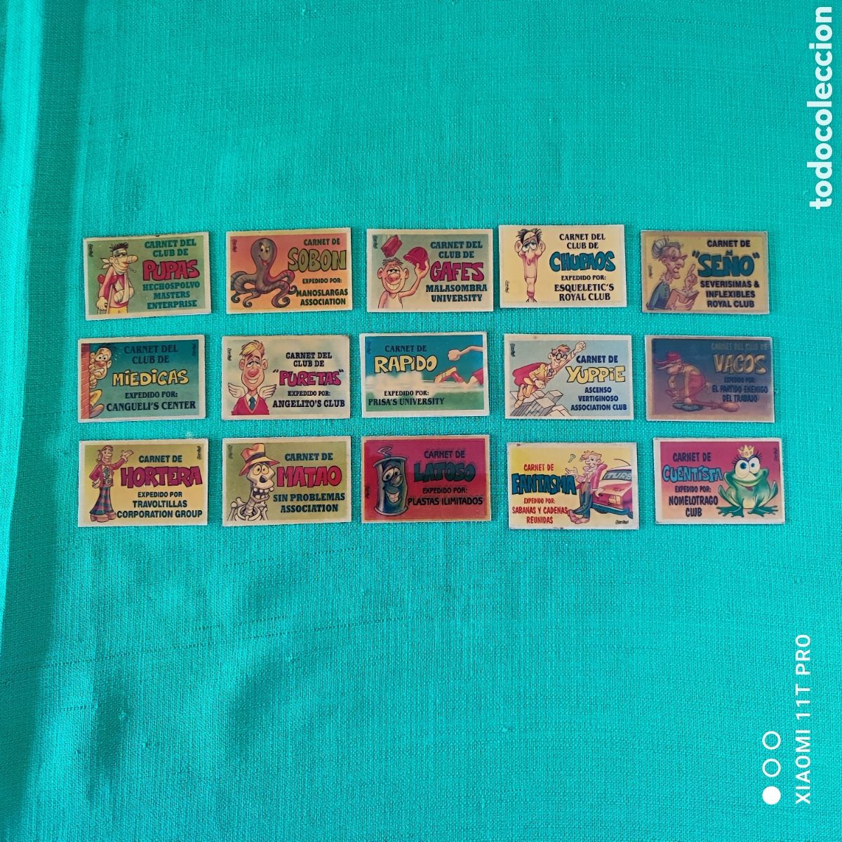 Coleccionismo cromos antiguos: Lote 15 cromos Bolly - Carnet, Bollycao.