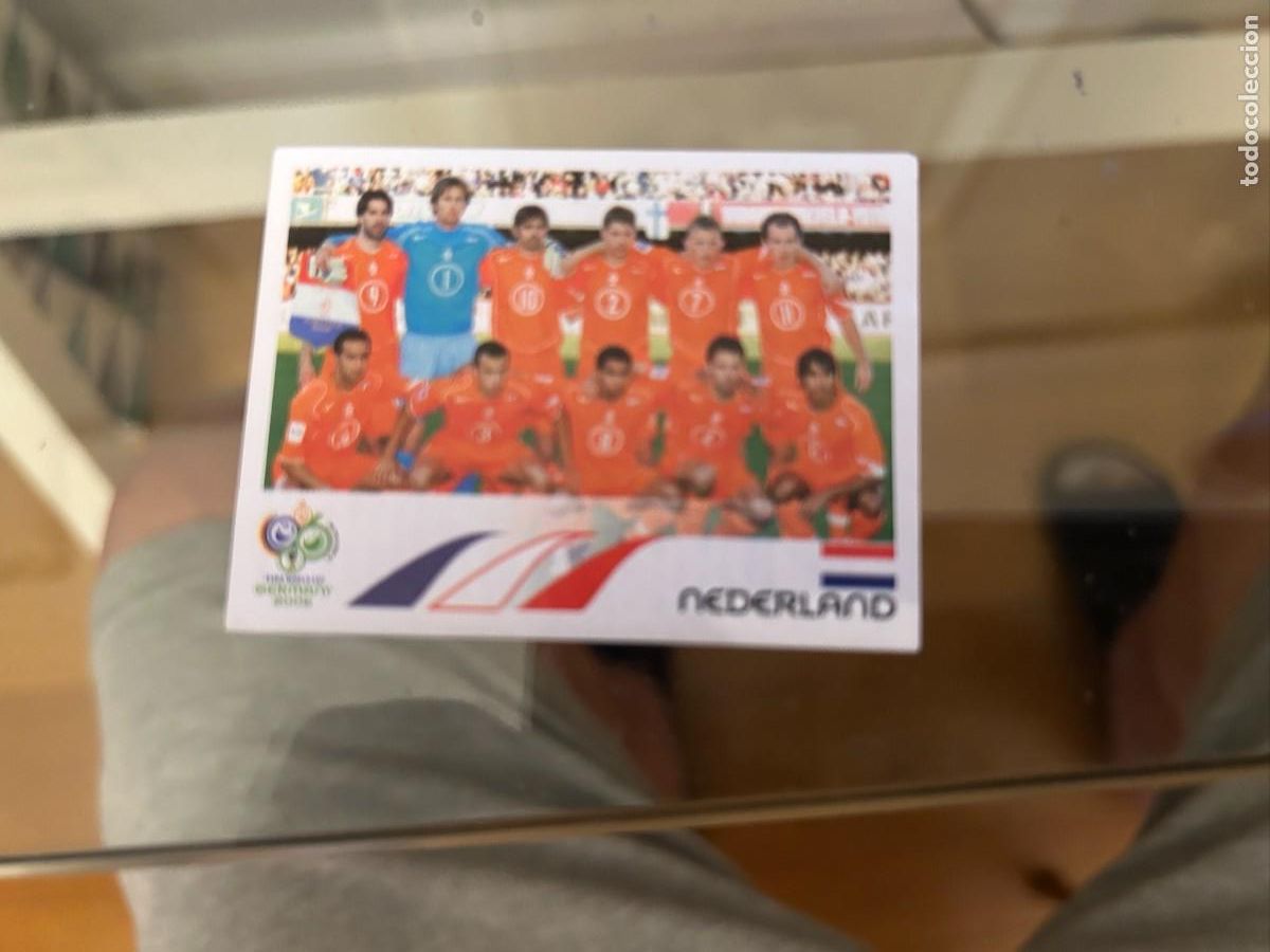 Collectable Antique Stickers: germany 2006 cromo n&ordm; 226 equipo nederland nuevo
