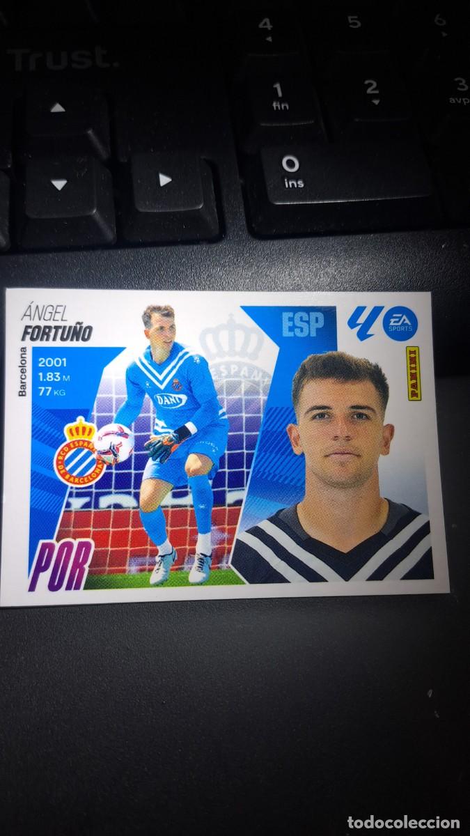 Collectable Antique Stickers: CROMO FORTU&Ntilde;O 4 ESPANYOL ESPA&Ntilde;OL LIGA 2025 2026 25 26 ESTE PANINI NUNCA PEGADO