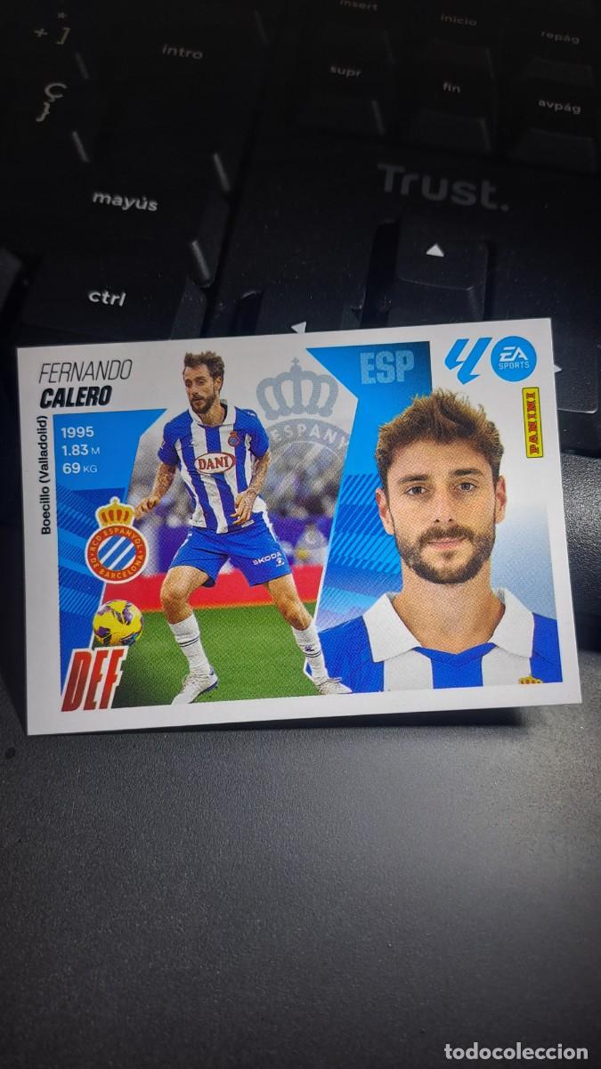 Collectable Antique Stickers: CROMO CALERO 7 ESPANYOL ESPA&Ntilde;OL LIGA 2025 2026 25 26 ESTE PANINI NUNCA PEGADO