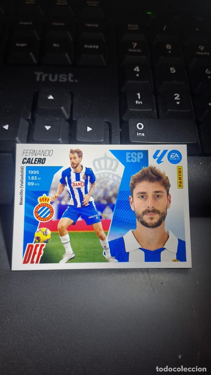 Coleccionismo cromos antiguos: CROMO CALERO 7 ESPANYOL ESPA&Ntilde;OL LIGA 2025 2026 25 26 ESTE PANINI NUNCA PEGADO