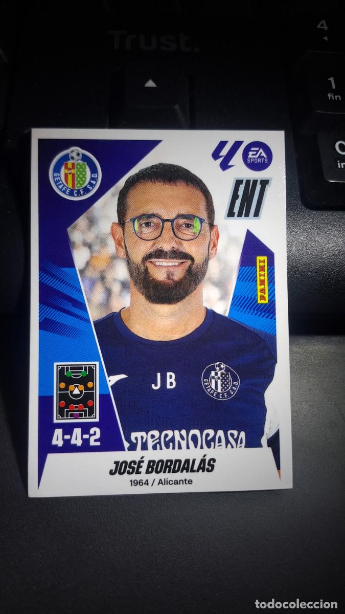 Coleccionismo cromos antiguos: CROMO JOSE BORDALAS 2 ENTRENADOR GETAFE LIGA 2025 2026 25 26 ESTE PANINI NUNCA PEGADO