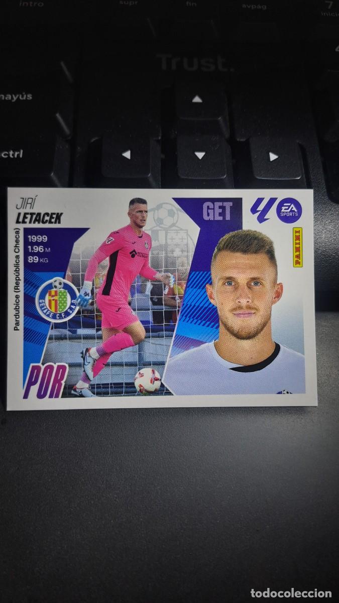 Coleccionismo cromos antiguos: CROMO LETACEK 4 GETAFE LIGA 2025 2026 25 26 ESTE PANINI NUNCA PEGADO