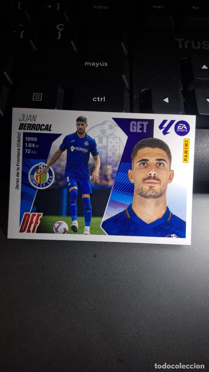 Coleccionismo cromos antiguos: CROMO BERROCAL 9B 9 B GETAFE LIGA 2025 2026 25 26 ESTE PANINI NUNCA PEGADO