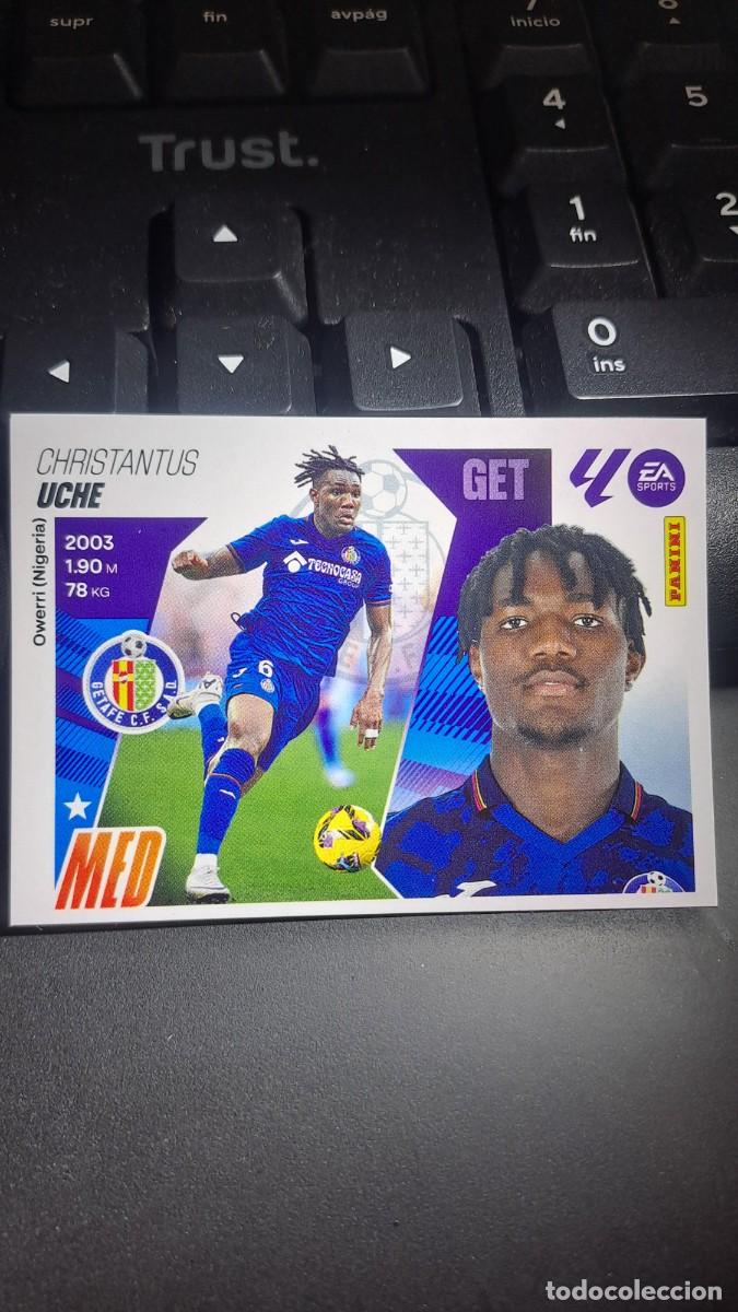 Coleccionismo cromos antiguos: CROMO UCHE 13 GETAFE LIGA 2025 2026 25 26 ESTE PANINI NUNCA PEGADO