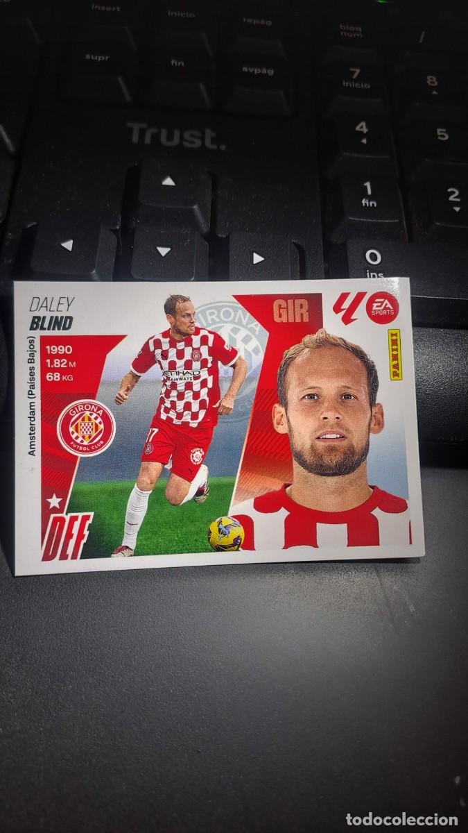 Coleccionismo cromos antiguos: CROMO BLIND 9 GIRONA LIGA 2025 2026 25 26 ESTE PANINI NUNCA PEGADO