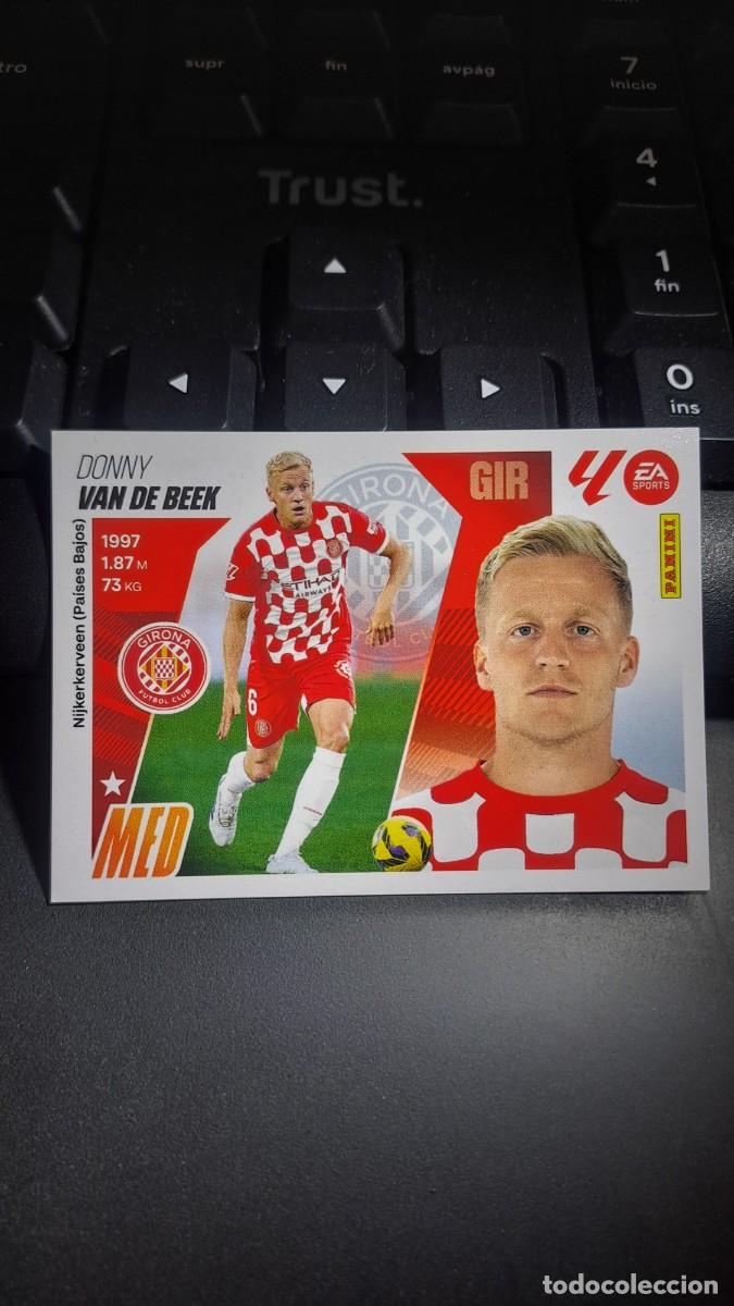 Coleccionismo cromos antiguos: CROMO VAN DE BEEK 12 GIRONA LIGA 2025 2026 25 26 ESTE PANINI NUNCA PEGADO