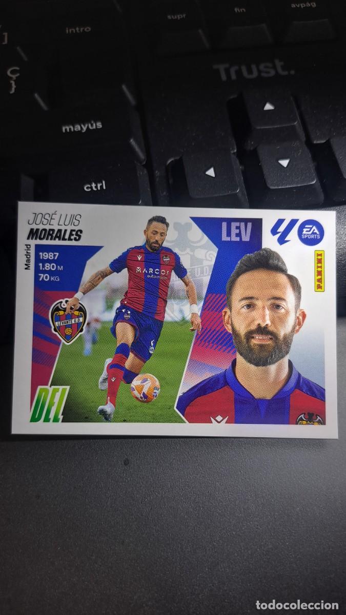 Coleccionismo cromos antiguos: CROMO MORALES 18 LEVANTE LIGA 2025 2026 25 26 ESTE PANINI NUNCA PEGADO