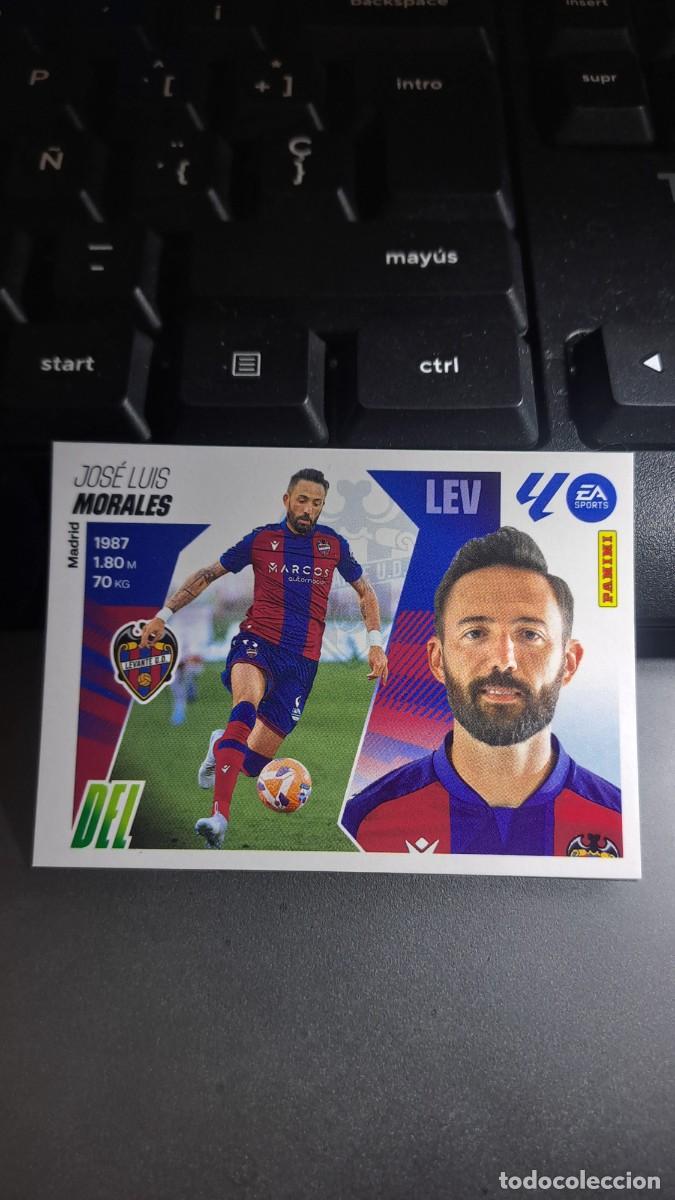 Coleccionismo cromos antiguos: CROMO MORALES 18 LEVANTE LIGA 2025 2026 25 26 ESTE PANINI NUNCA PEGADO