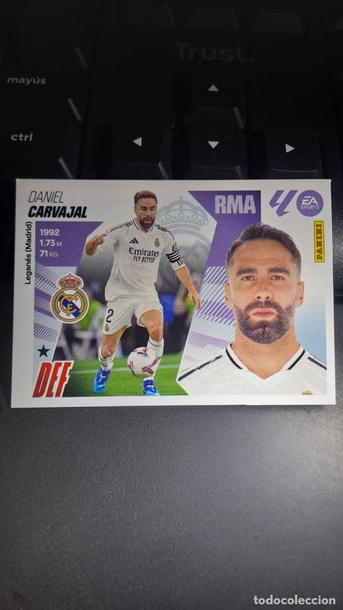 Coleccionismo cromos antiguos: CROMO CARVAJAL 5 REAL MADRID LIGA 2025 2026 25 26 ESTE PANINI NUNCA PEGADO