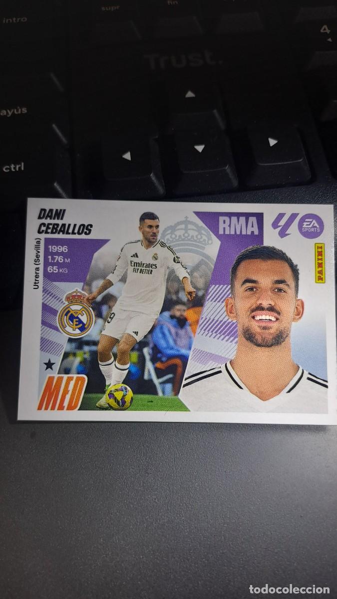 Coleccionismo cromos antiguos: CROMO DANI CEBALLOS 13 REAL MADRID LIGA 2025 2026 25 26 ESTE PANINI NUNCA PEGADO
