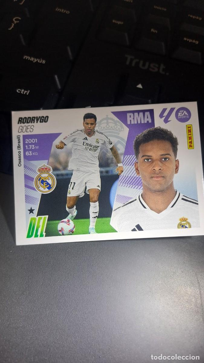 Coleccionismo cromos antiguos: CROMO RODRYGO 18 REAL MADRID LIGA 2025 2026 25 26 ESTE PANINI NUNCA PEGADO