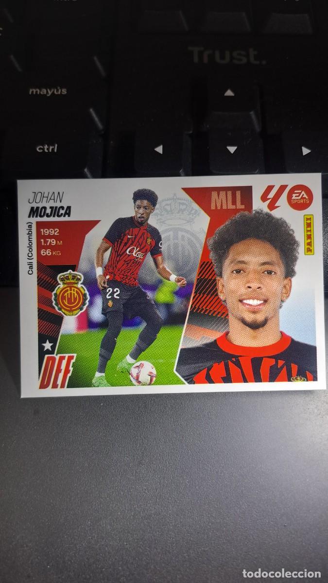 Coleccionismo cromos antiguos: CROMO MOJICA 9 MALLORCA LIGA 2025 2026 25 26 ESTE PANINI NUNCA PEGADO
