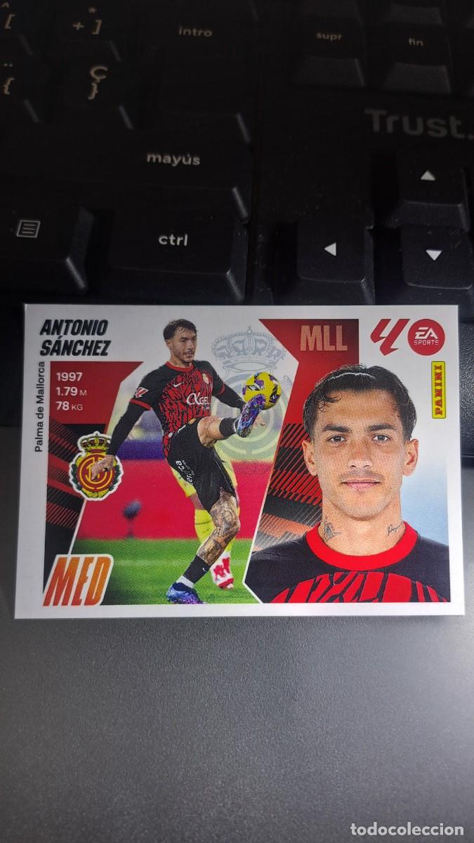 Coleccionismo cromos antiguos: CROMO ANTONIO SANCHEZ 14 MALLORCA LIGA 2025 2026 25 26 ESTE PANINI NUNCA PEGADO